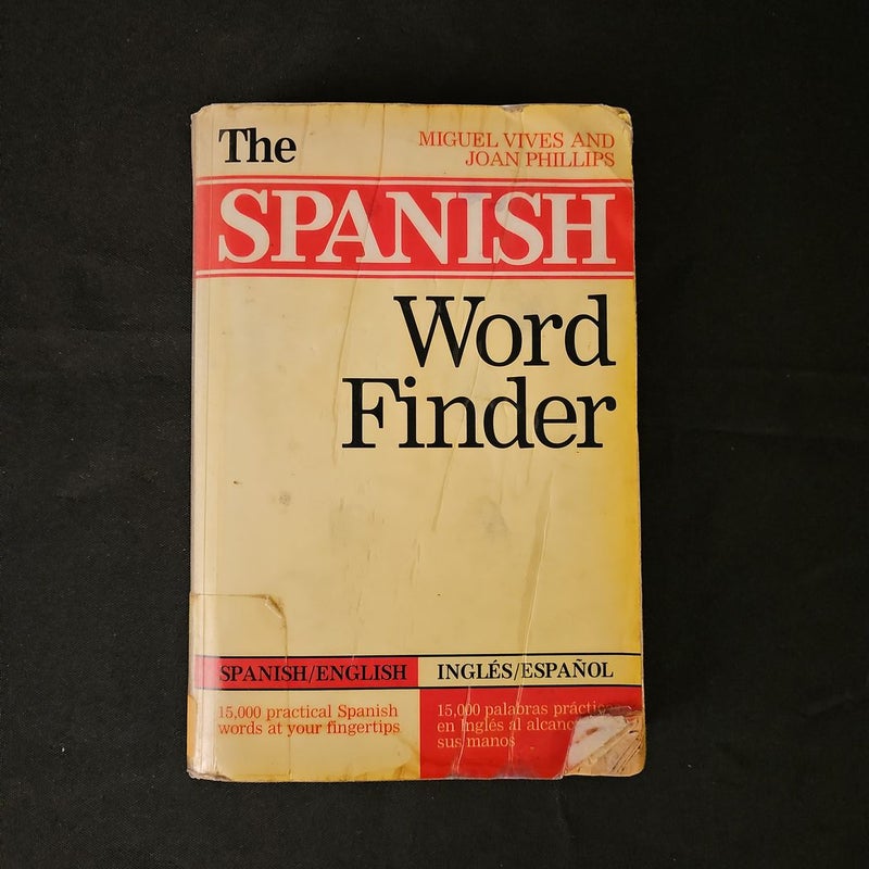 The Spanish Word Finder