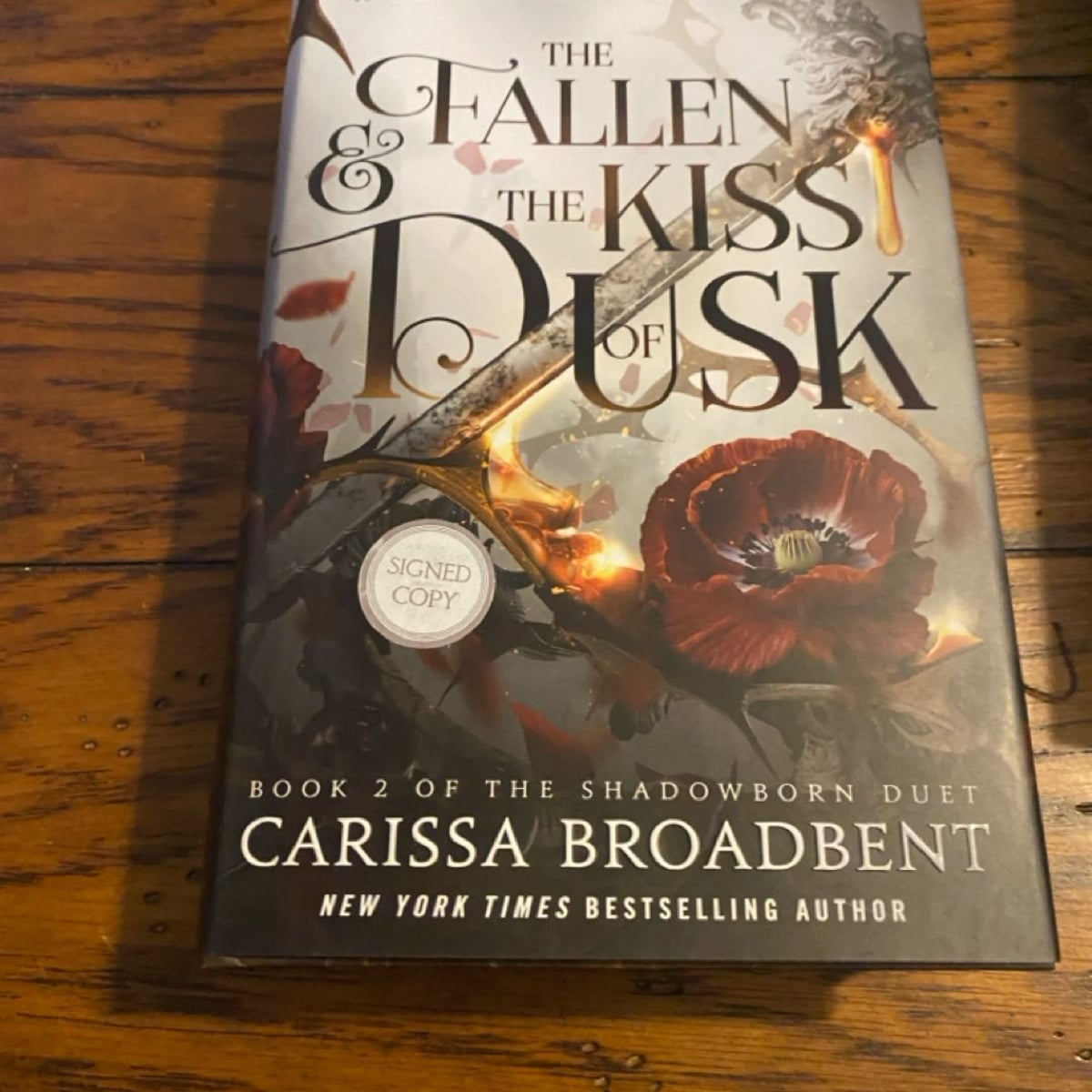 The Fallen and the Kiss of Dusk by Carissa Broadbent