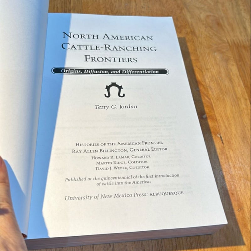 North American Cattle-Ranching Frontiers