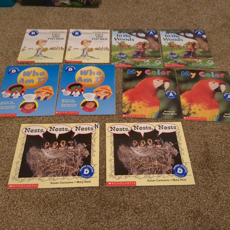 Kids scholastic reading lot