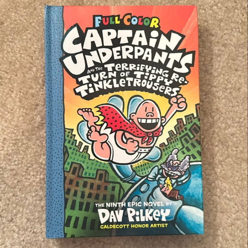 Captain Underpants and the Terrifying Return of Tippy Tinkletrousers