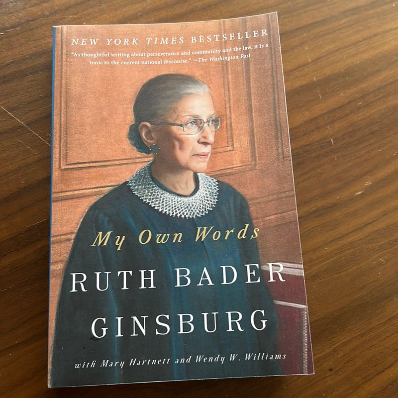 Ruth bader ginsburg clearance autobiography