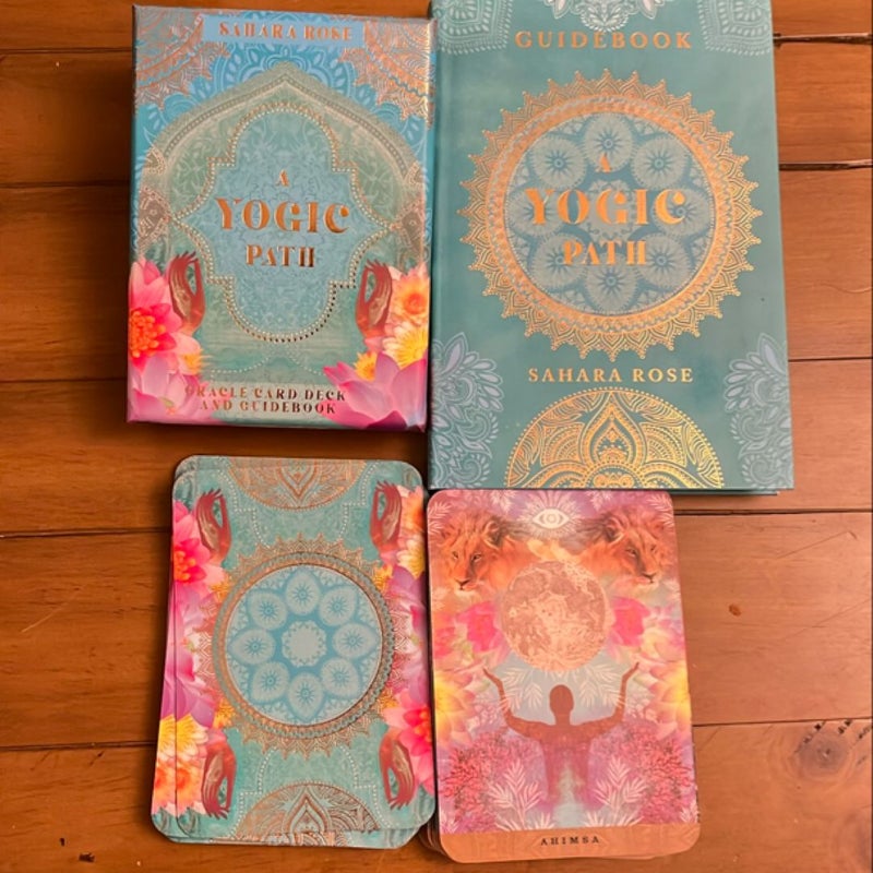 A Yogic Path Oracle Deck and Guidebook (Keepsake Box Set)