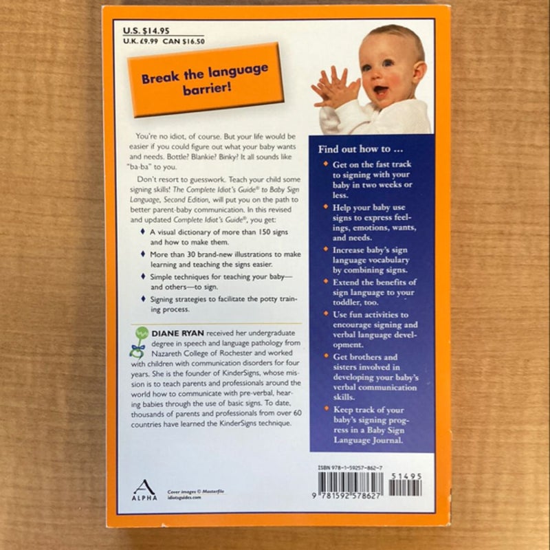 The Complete Idiot's Guide to Baby Sign Language, 2nd Edition