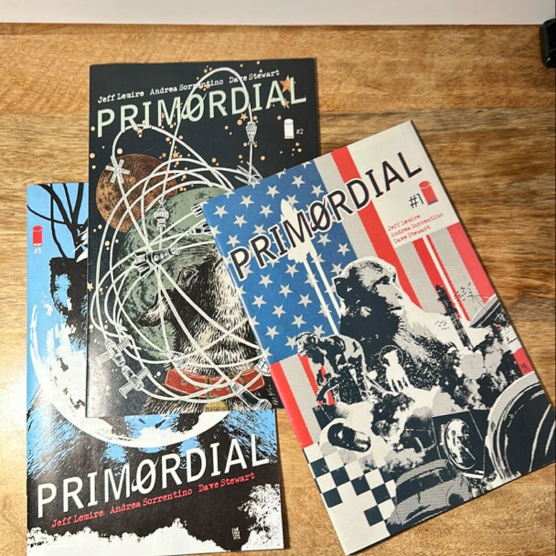 Primordial Cómics Issues 1-3