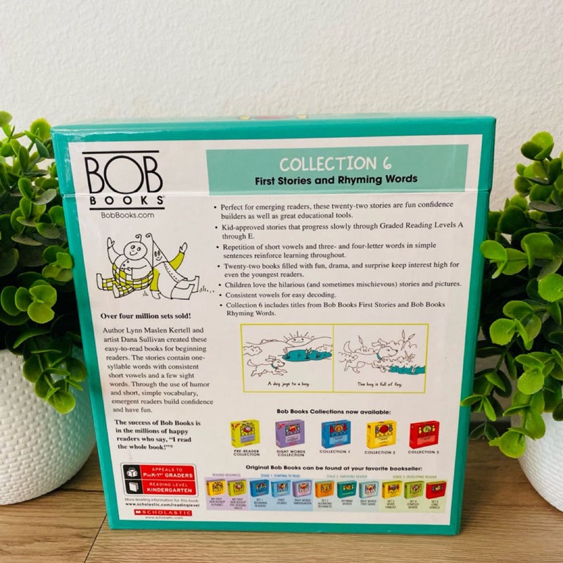 Bob Books First Stories and Rhyming Words