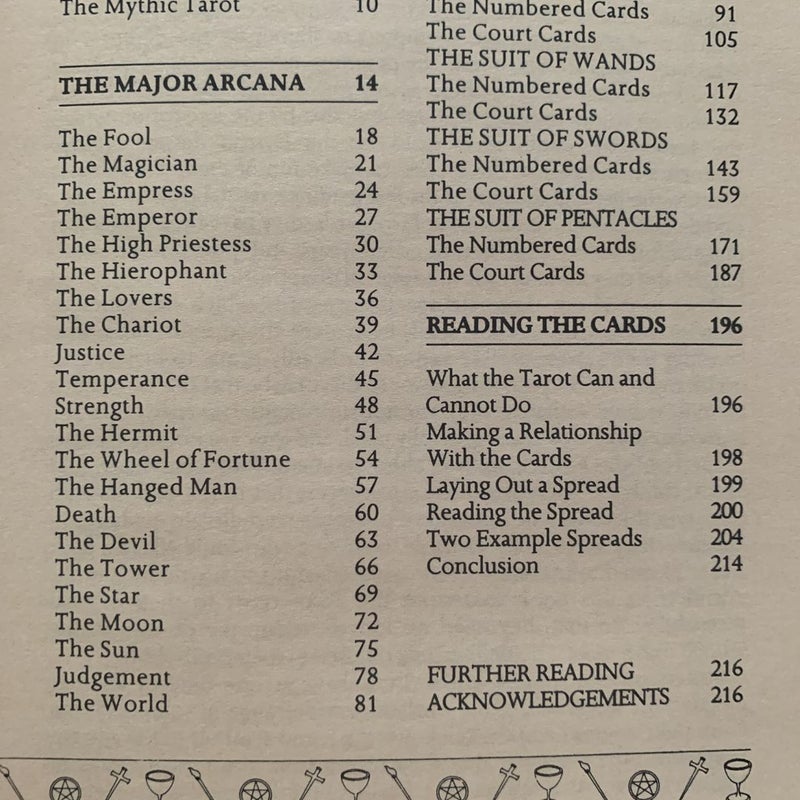 Mythic Tarot Book