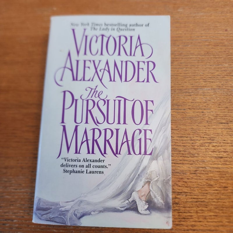 The Pursuit of Marriage