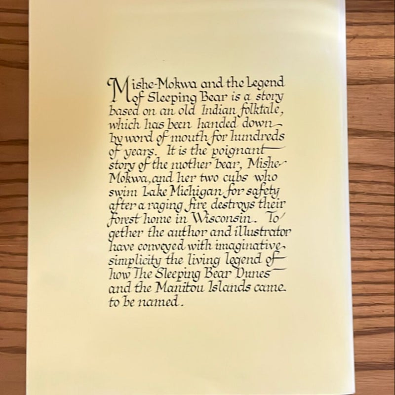 Mishe-Mokwa and the Legend of Sleeping Bear