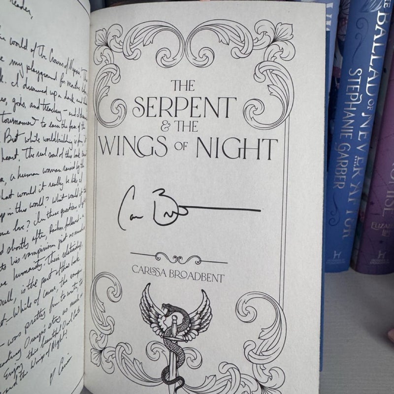 The Serpent & the Wings of Night  owlcrate