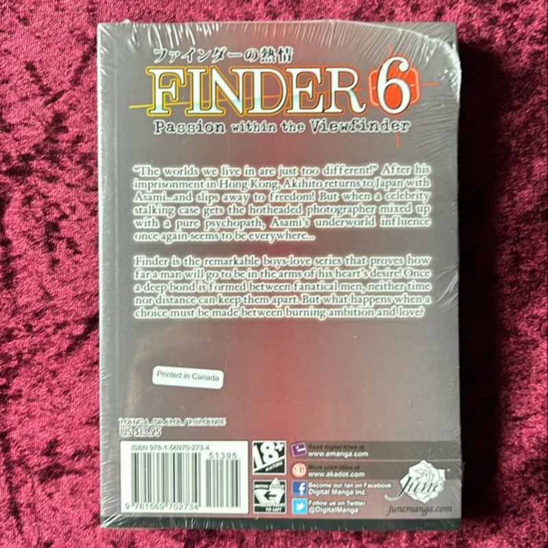 Finder Volume 6: Passion Within the Viewfinder (Yaoi Manga)