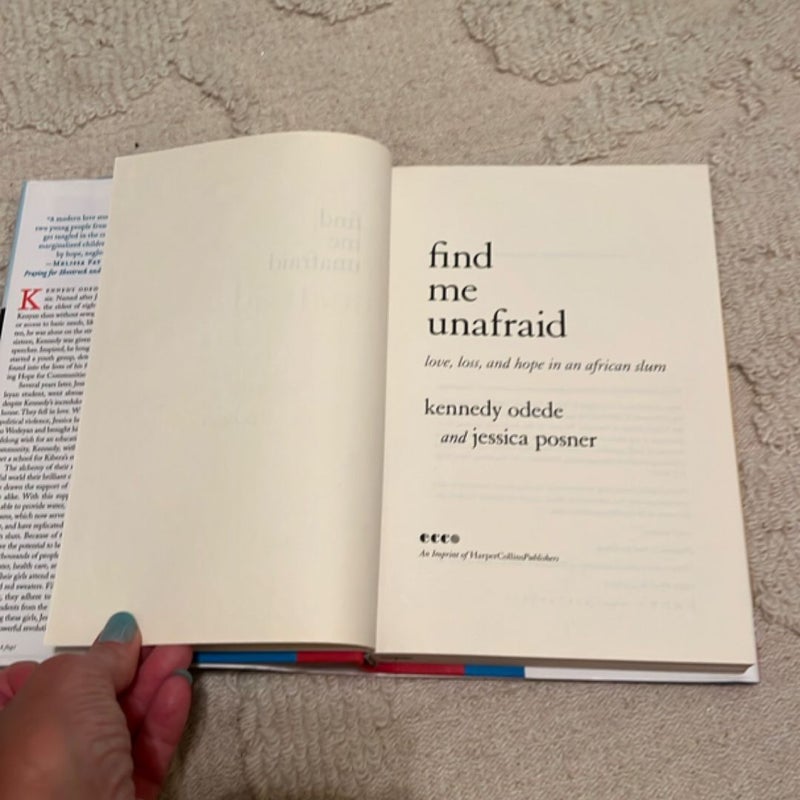 Find Me Unafraid