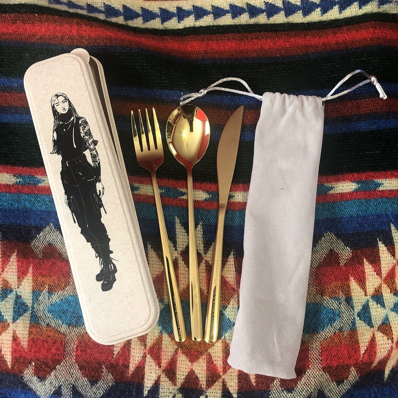 Warcross Inspired Cutlery 