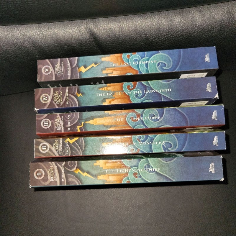 Percy Jackson Books 1-5