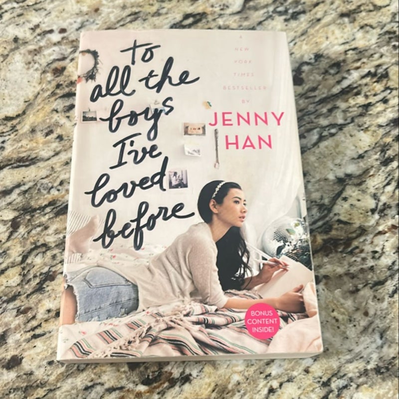 To All the Boys I've Loved Before