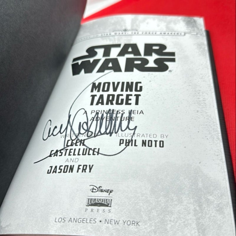 *SIGNED* Journey to Star Wars: the Force Awakens Moving Target