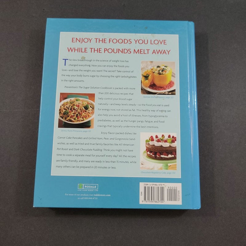 Prevention's the Sugar Solution Cookbook