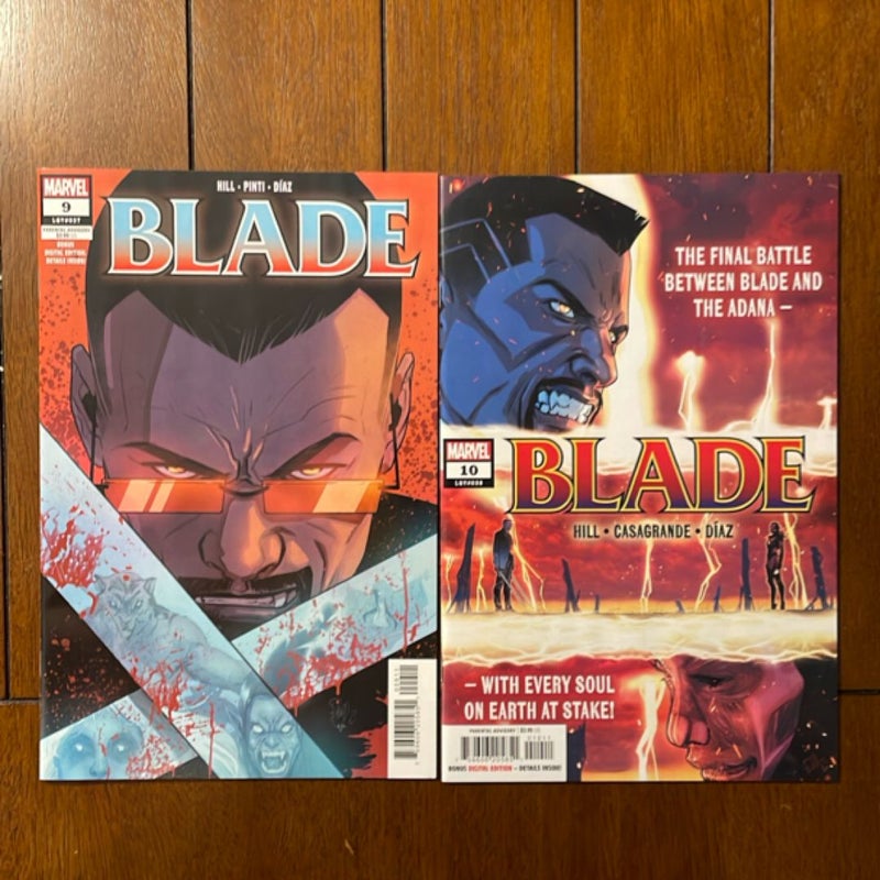 Blade Vol. 5 #1-10 (Bryan Hill’s Full Run)