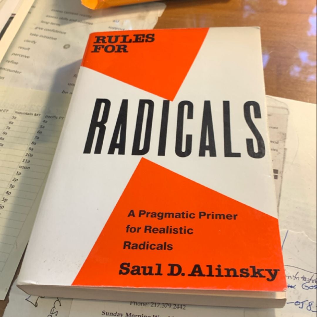 Rules for Radicals