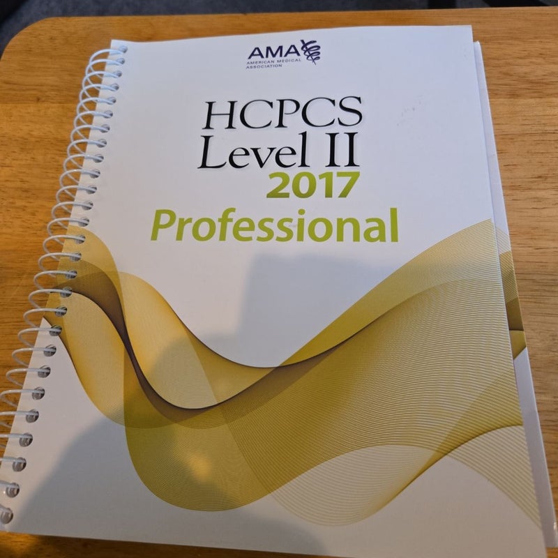 HCPCS 2017 Level II Professional Edition