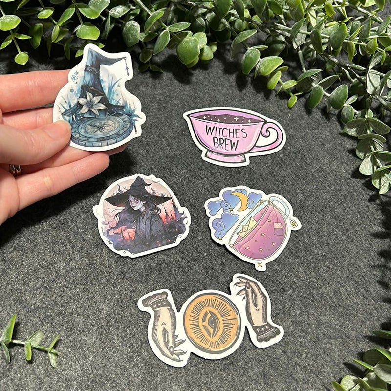 Witches stickers