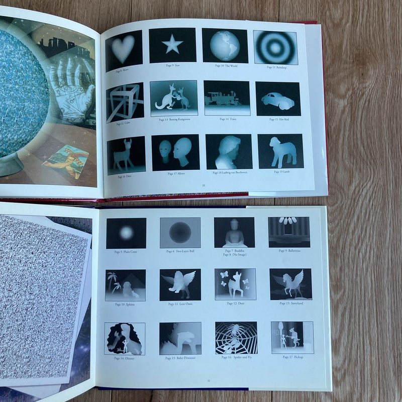 Magic Eye 3D Illusions (2) Book Bundle