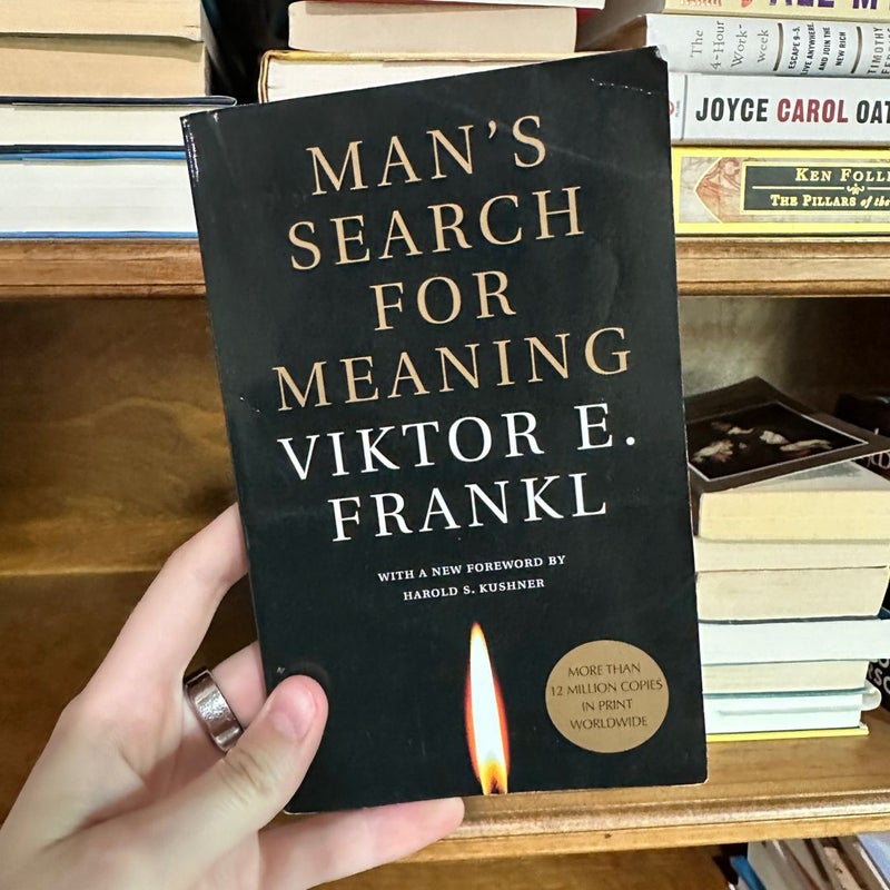 Man's Search for Meaning (OLD EDITION/OUT of PRINT)