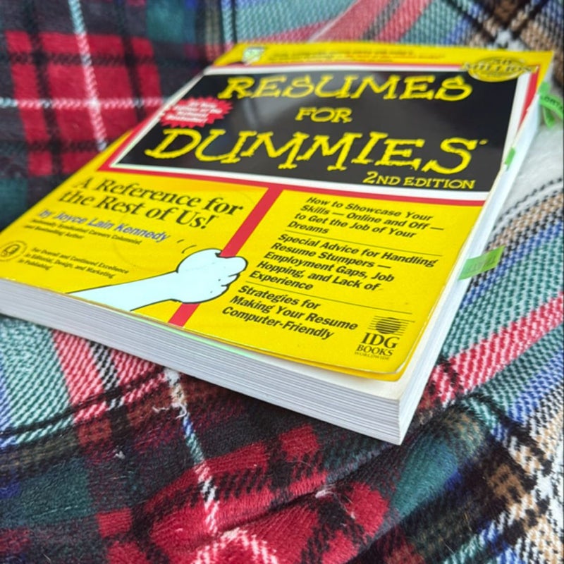 Resumes for Dummies