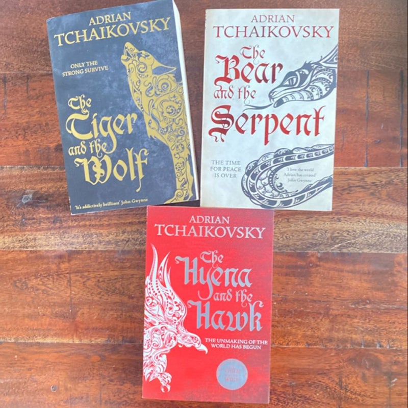 *Signed* The Tiger and the Wolf: Echoes of the Fall Trilogy