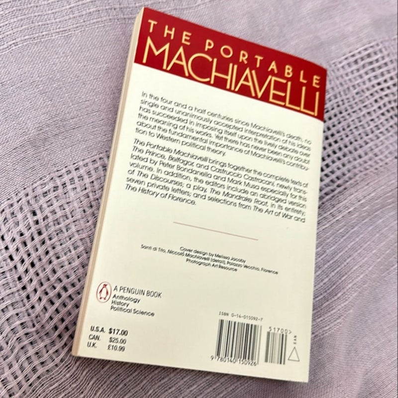 The Portable Machiavelli