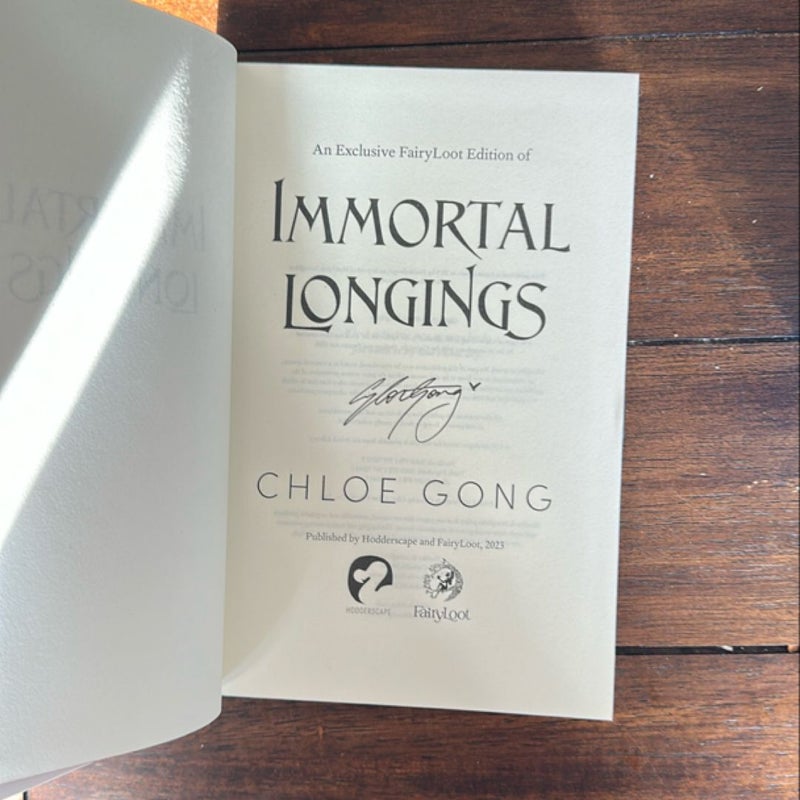 Immortal Longings