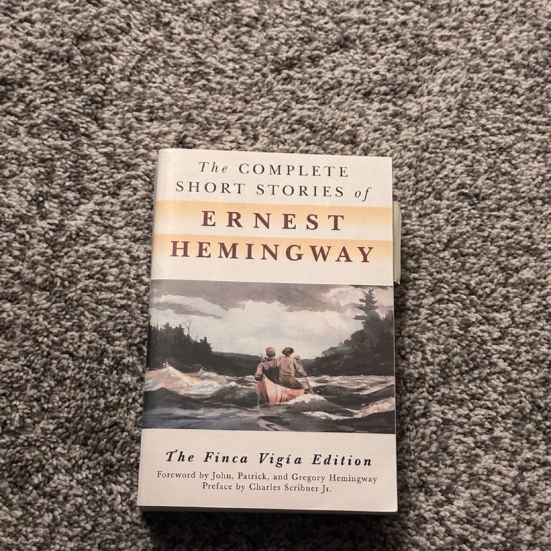 The Complete Short Stories of Ernest Hemingway