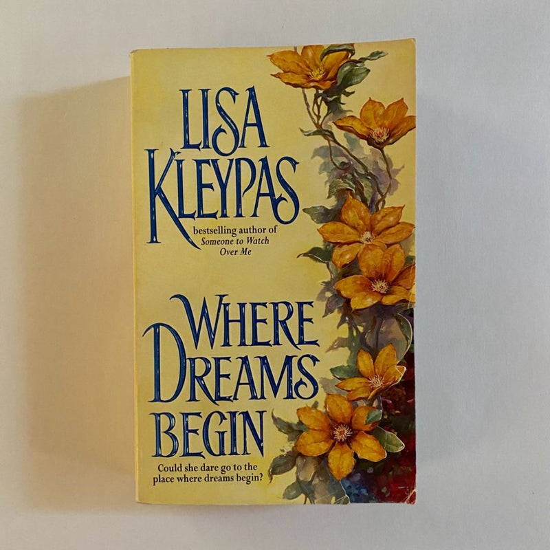 Where Dreams Begin - Stepback, 1st Printing