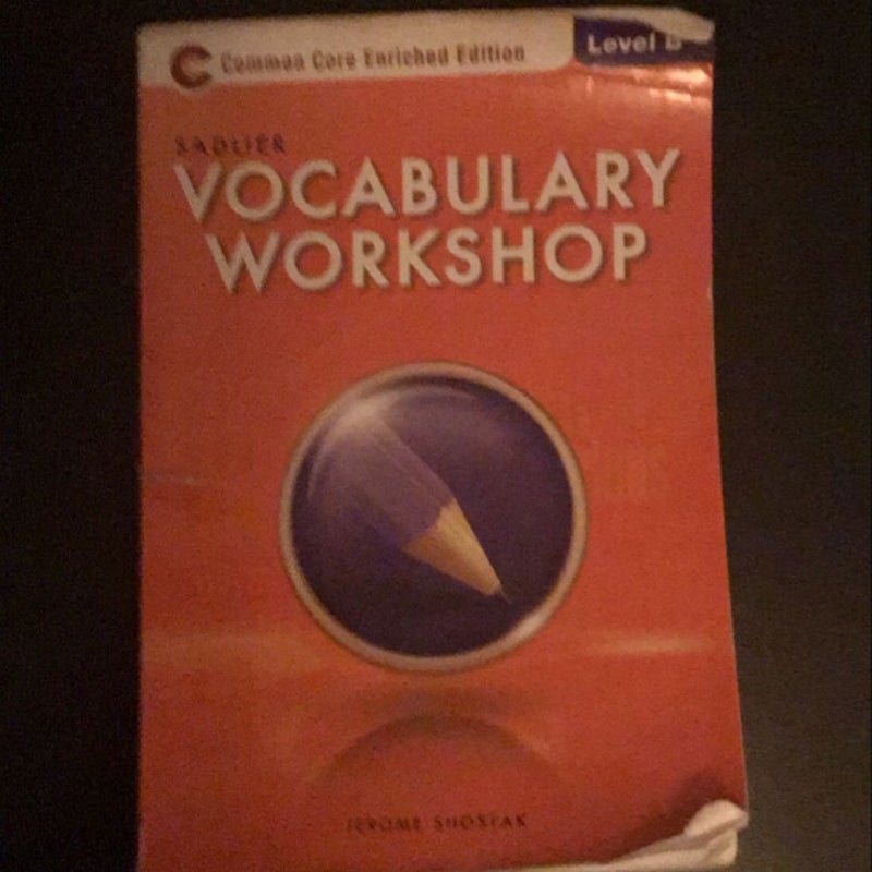 Vocabulary Workshop Level B