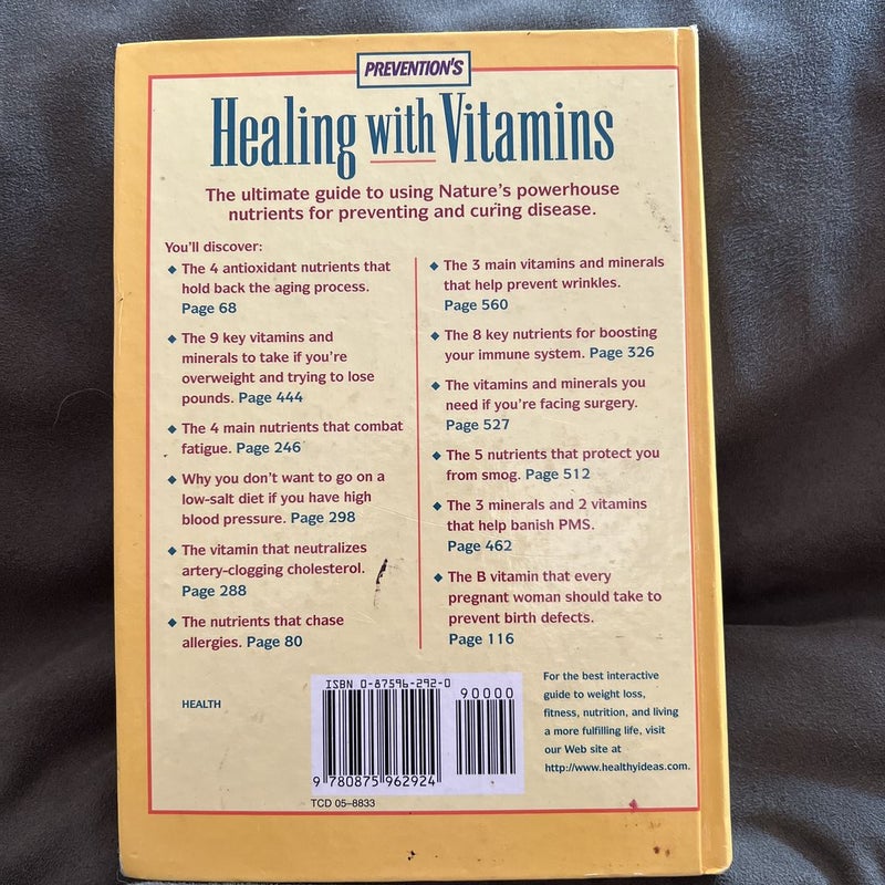 Prevention's Healing with Vitamins