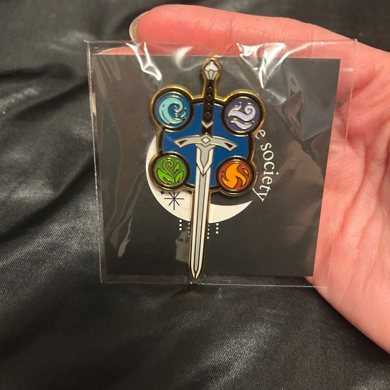 Lady of Darkness pin