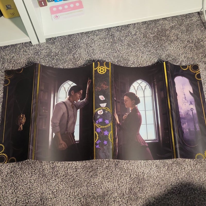 The Infernal Devices: dust jackets (fae crate)