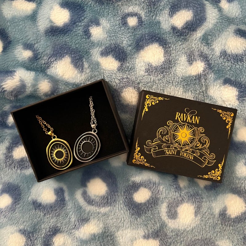 Shadow and Bone Owlcrate Exclusice Pendants