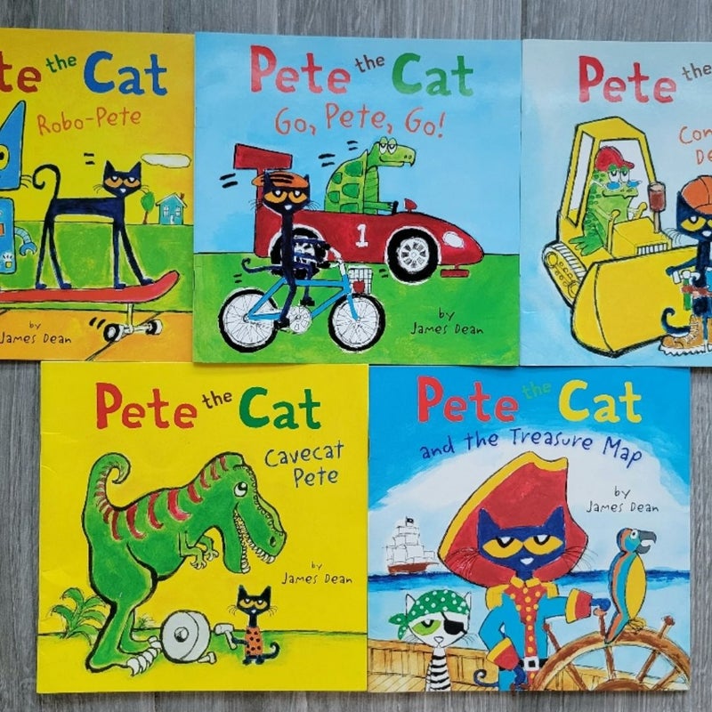 PETE THE CAT LOT OF 16 READERS & PICTURE BOOKS MY FIRST I CAN READ LEVEL 1