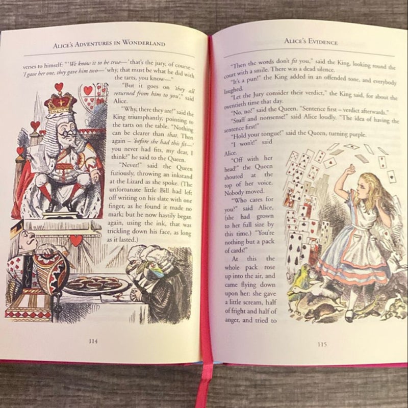 Alice's Adventures in Wonderland and Through the Looking-Glass