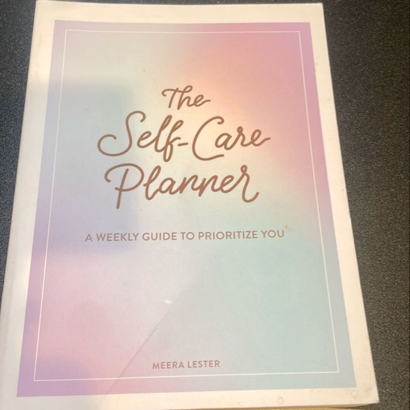 The Self Care Planner 