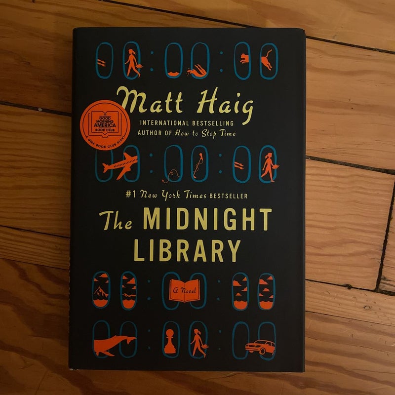 The Midnight Library by Matt Haig, Hardcover
