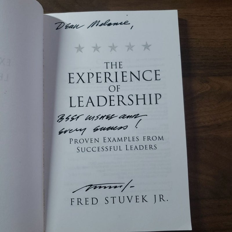 The Experience of Leadership