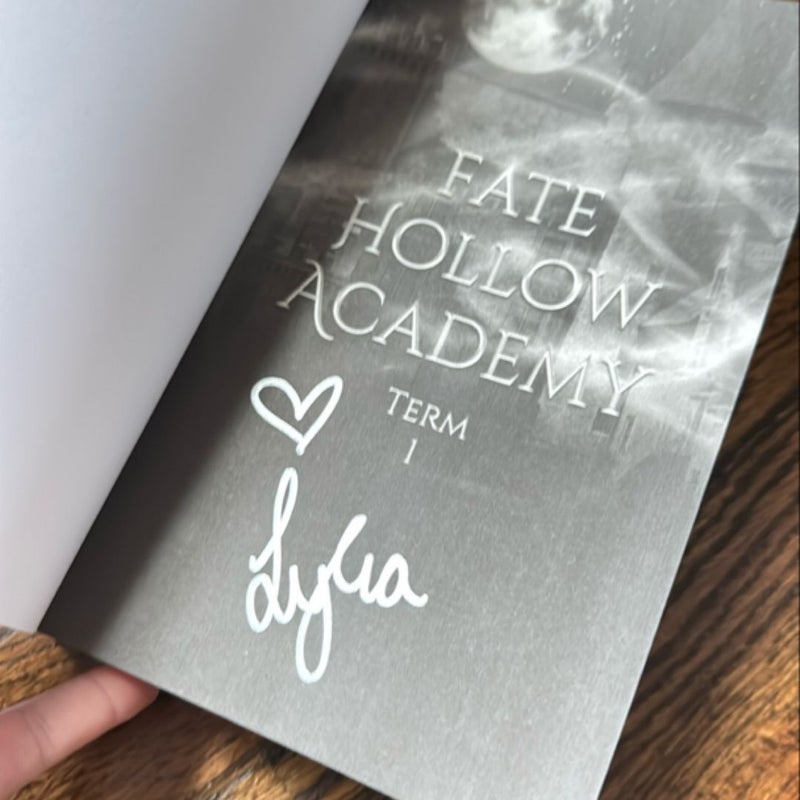 Fate Hollow Academy Signed 