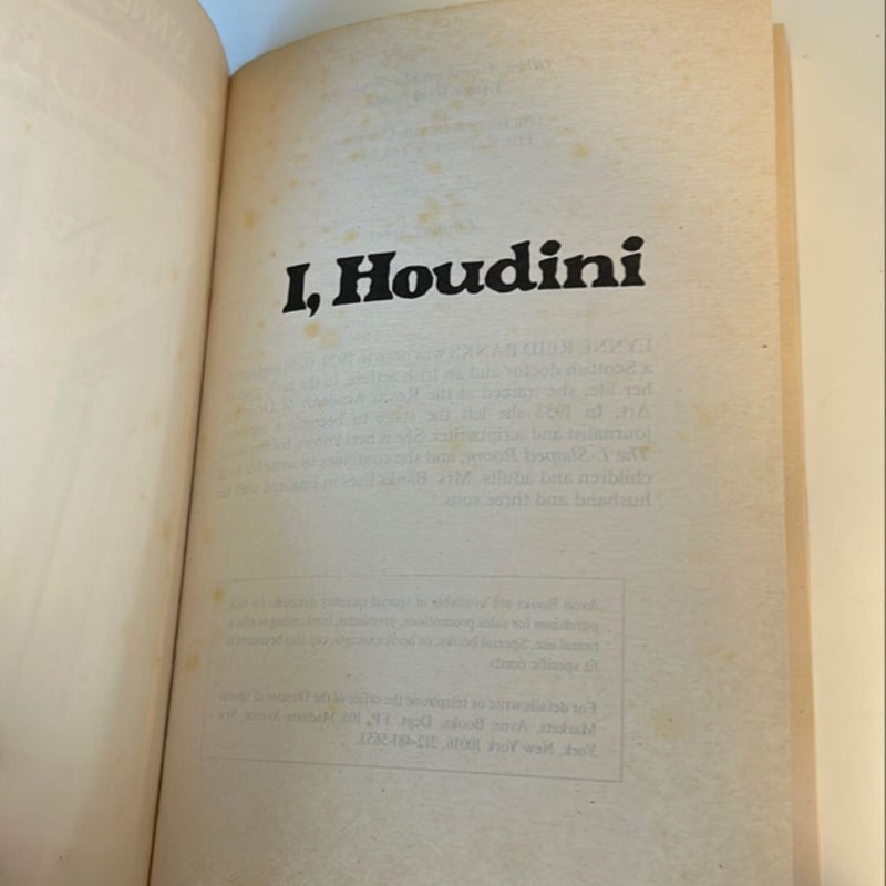 I, Houdini