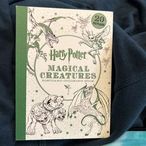 Harry Potter: Magical Creatures Postcard Coloring Book