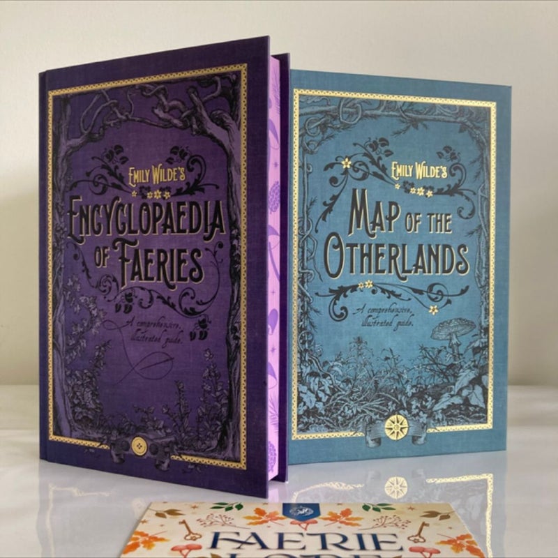 Fairyloot Emily Wildes Encyclopaedia of Faeries & Map of the Otherlands