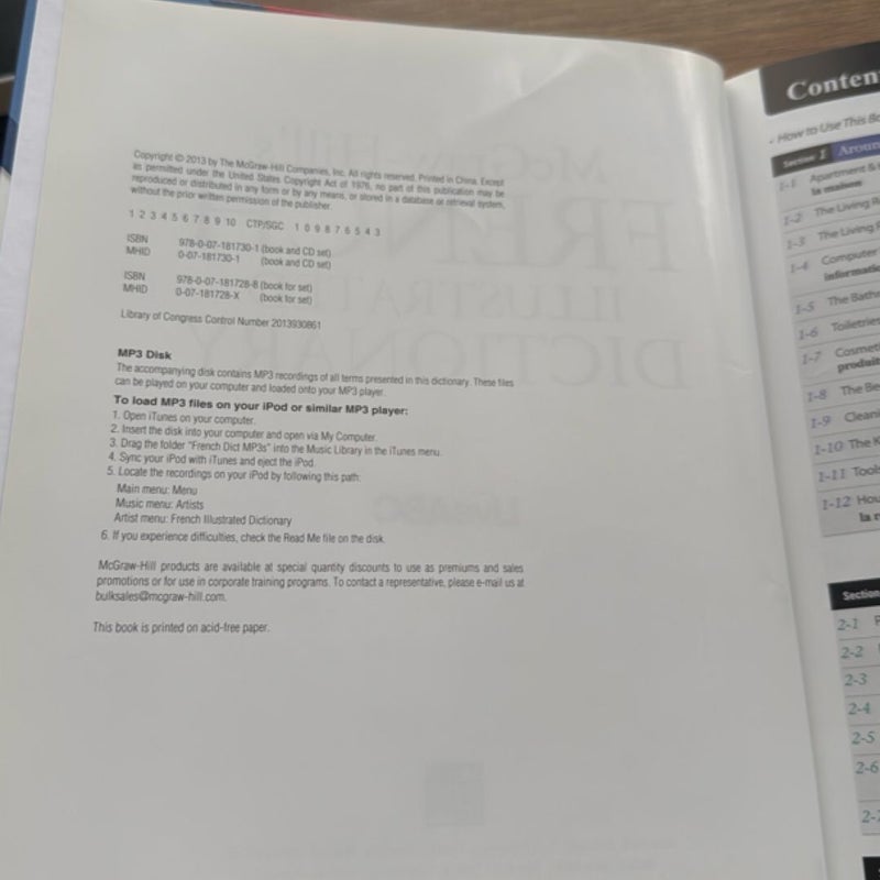 McGraw-Hill's French Illustrated Dictionary
