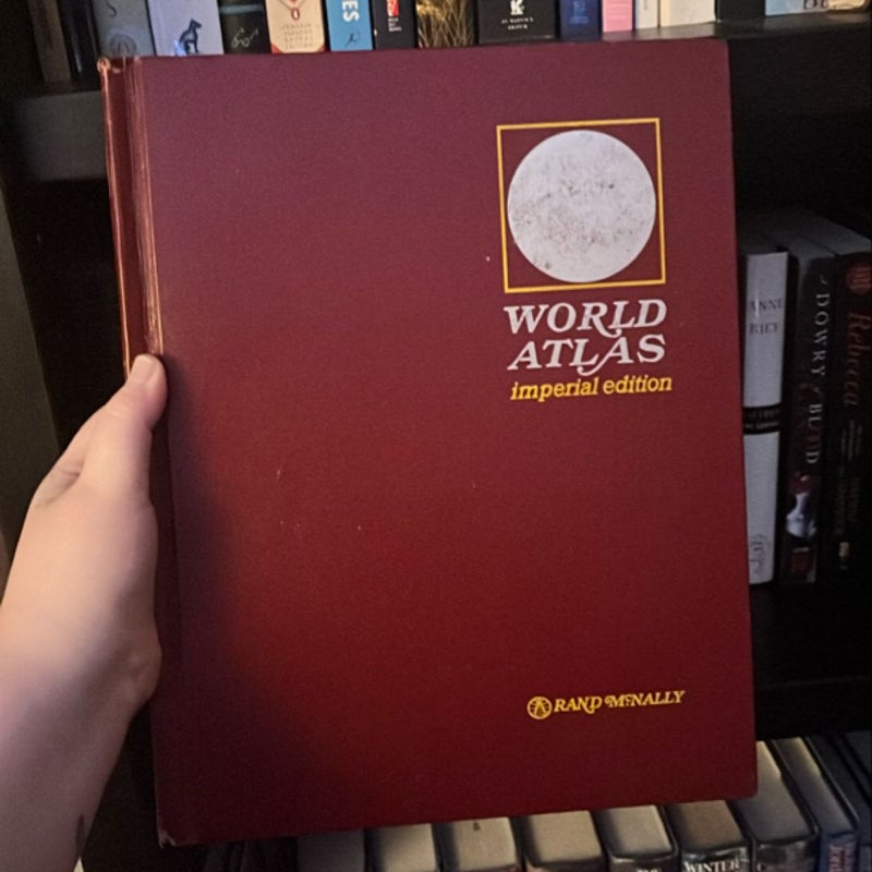 Vintage World Atlas Imperial Edition