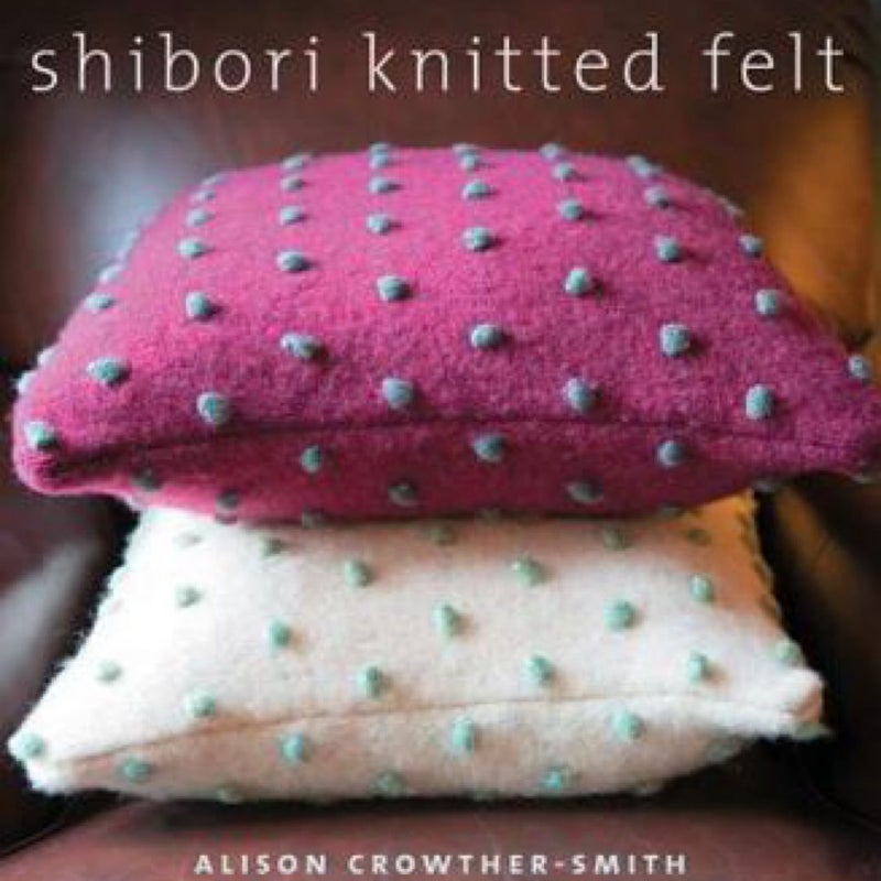 Shibori Knitted Felt
